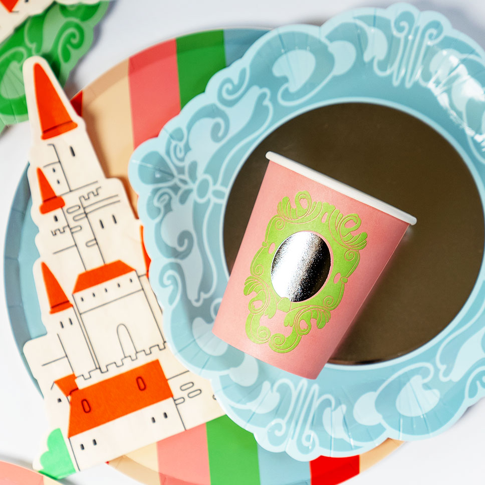 Castle Napkins - Princess Mirror Mirror Party (x 20)