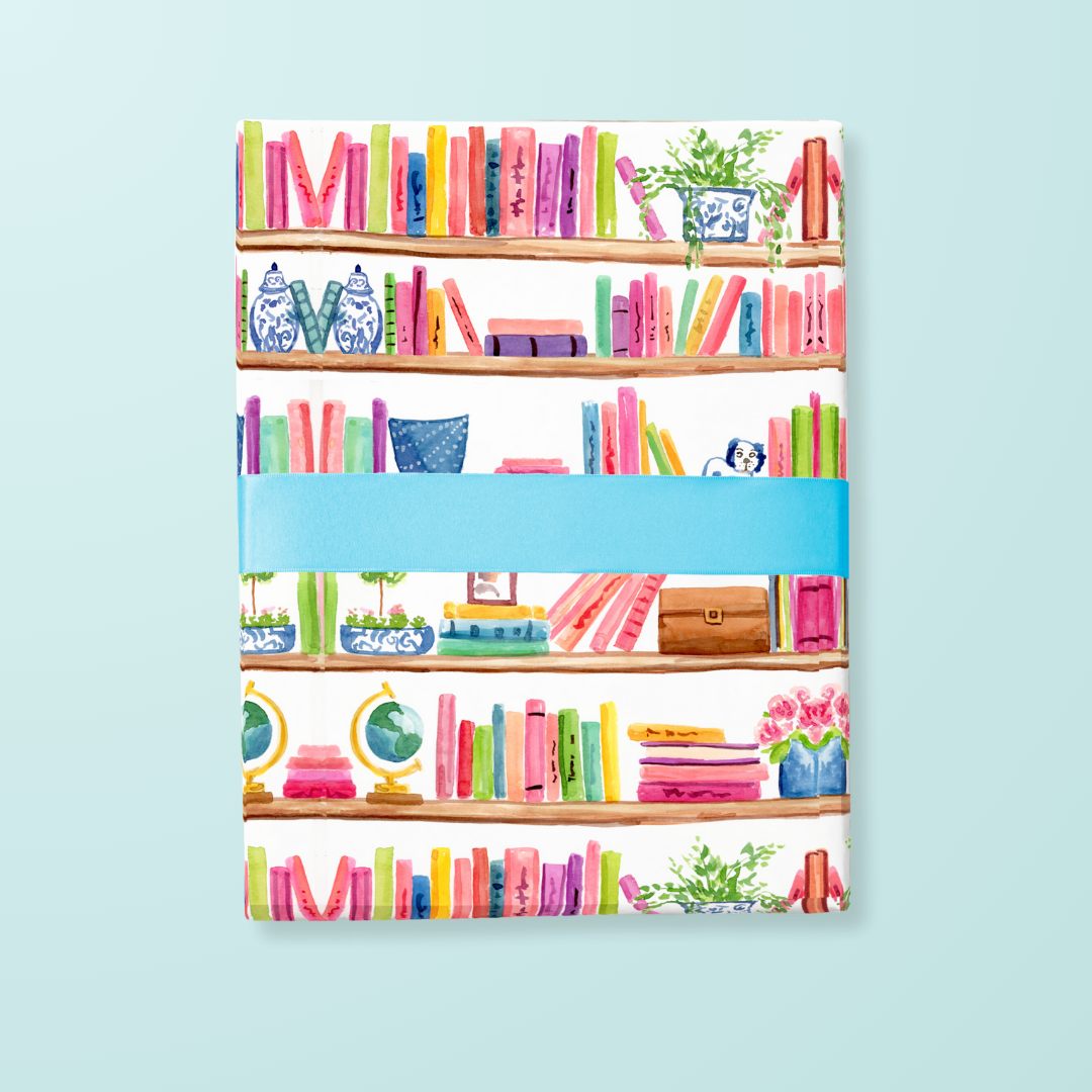 Bookshelf Gift Wrap