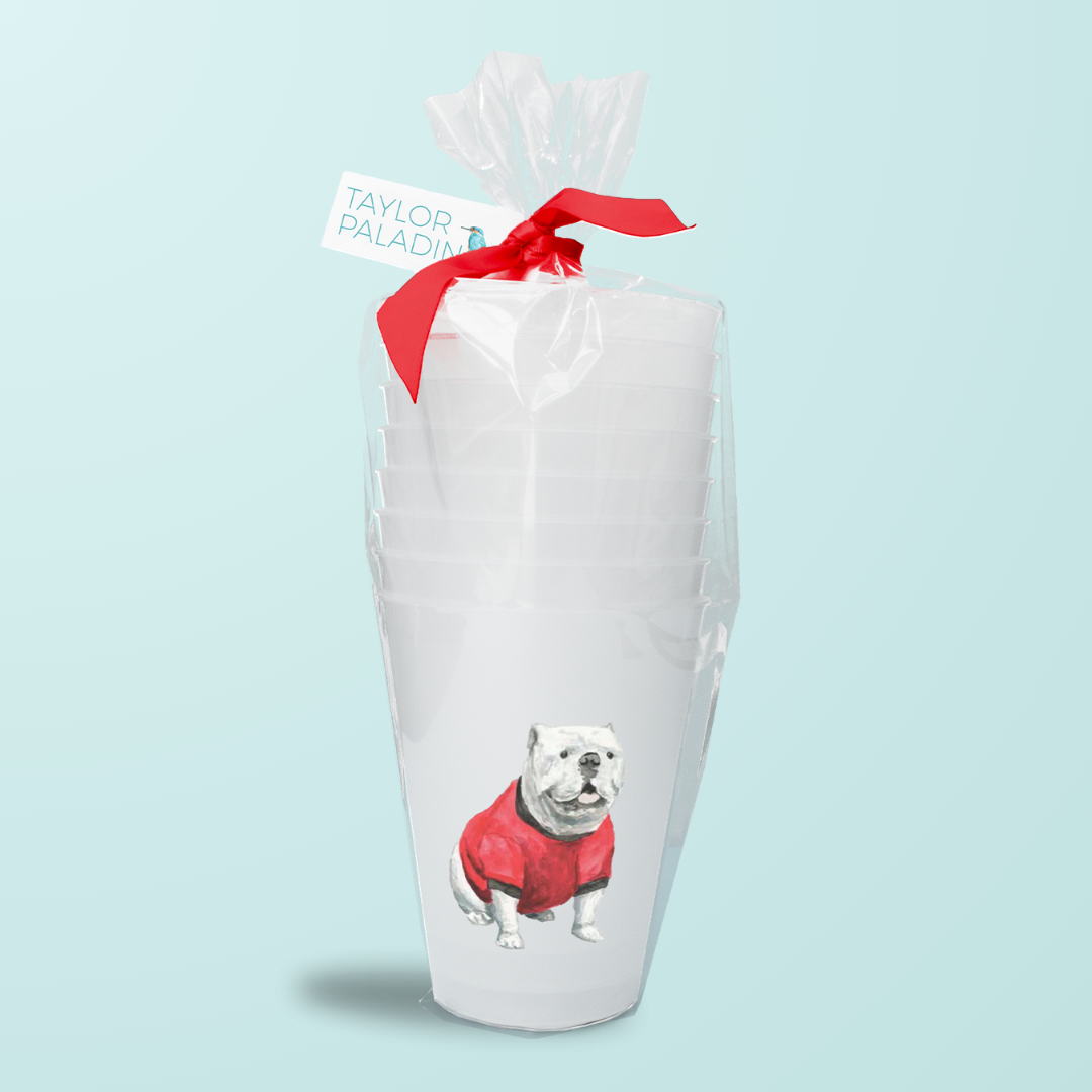 Georgia Bulldog Cups