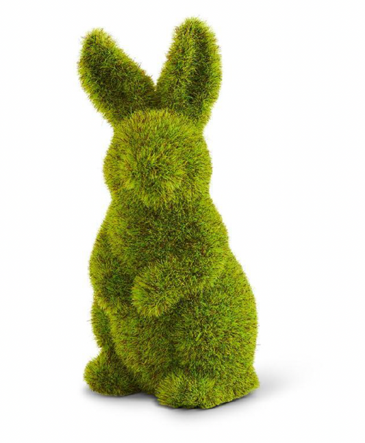 6" Mossy Standing Bunny