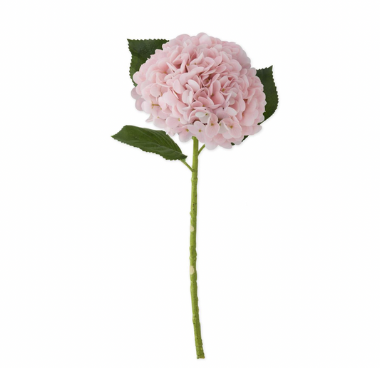 20" Light Pink Real Touch Hydrangea Stem