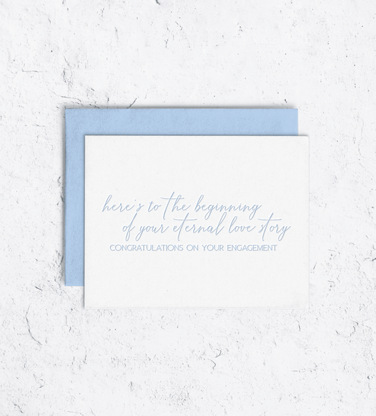 Congratulations Engagement Card Box Set of 10