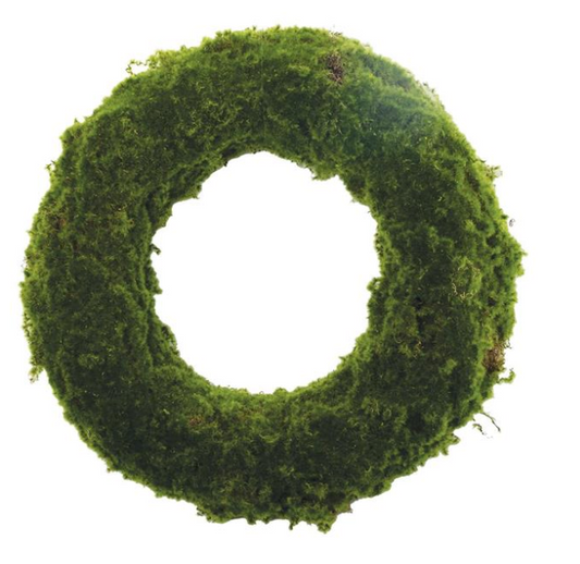 Moss Wreath 18"
