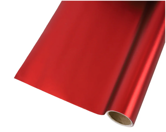 Matte Solid Red Wrapping Paper Roll 30" x 10'