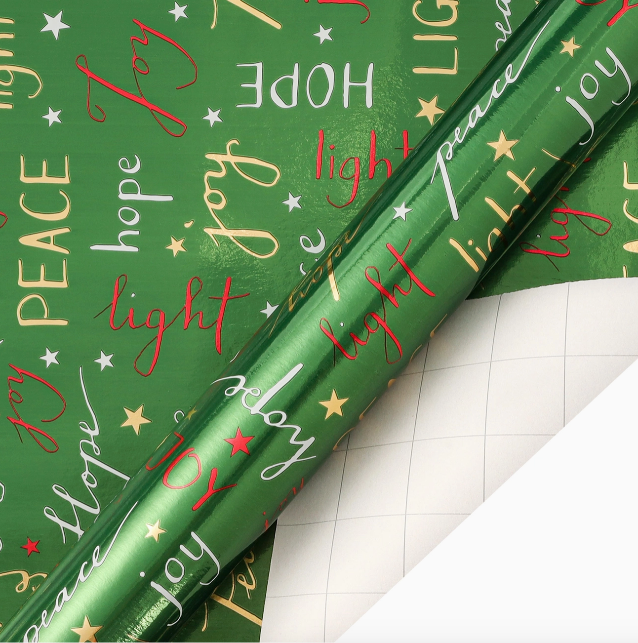Sentiments of the Season - Christmas Wrapping Paper Roll 30" x 10'