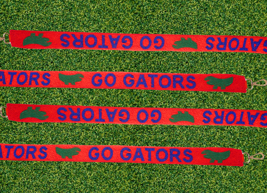 University of Florida Beaded Purse Strap | UF Game Day Bag Strap