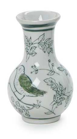 Hand-Painted Porcelain Chinoiserie Vases