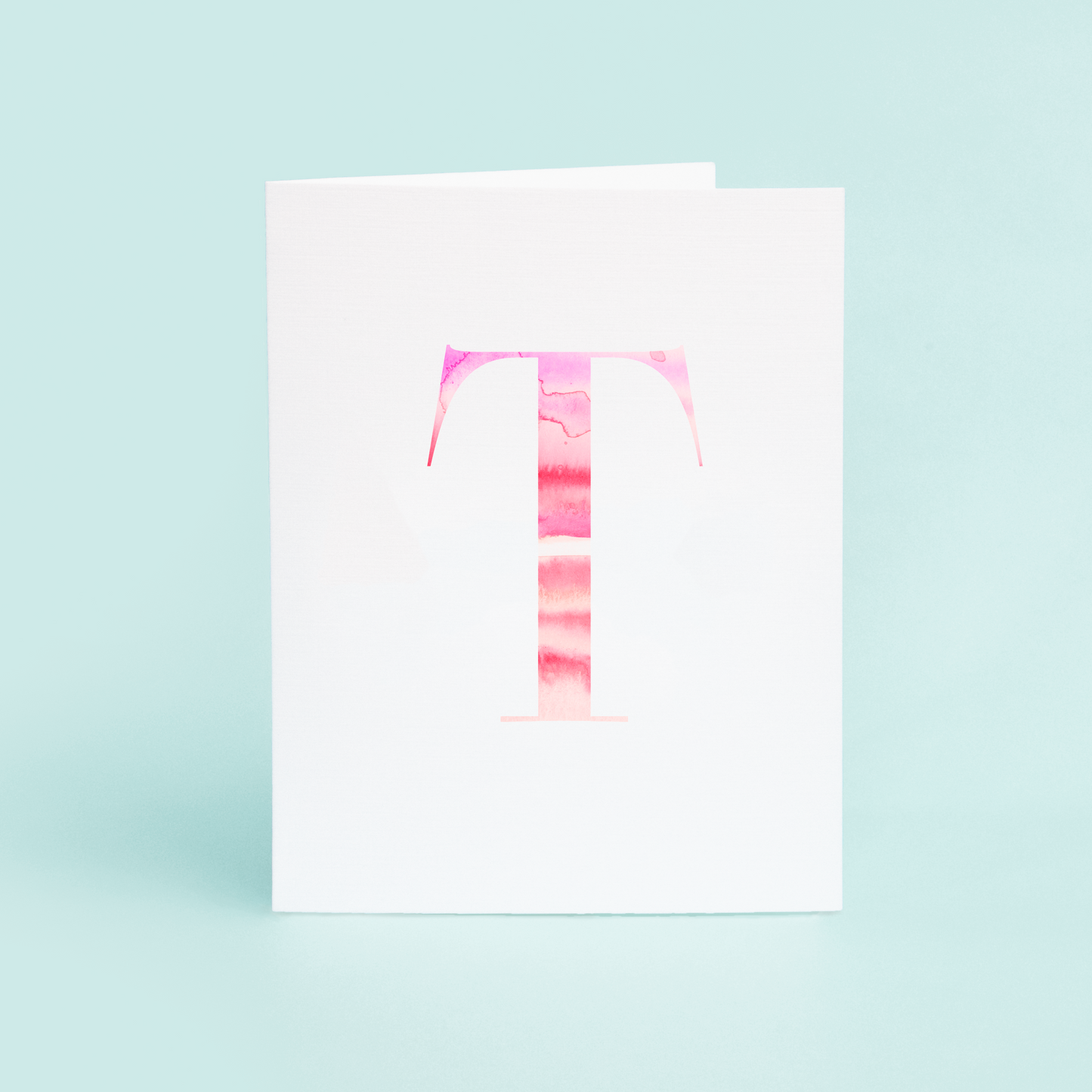 T Folded Card