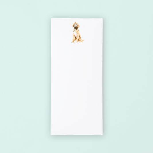 Golden Doodle Lists Pad