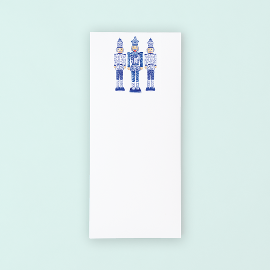 Chinoiserie Nutcrackers List Pad