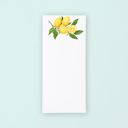 Lemon Branch Lists Pad