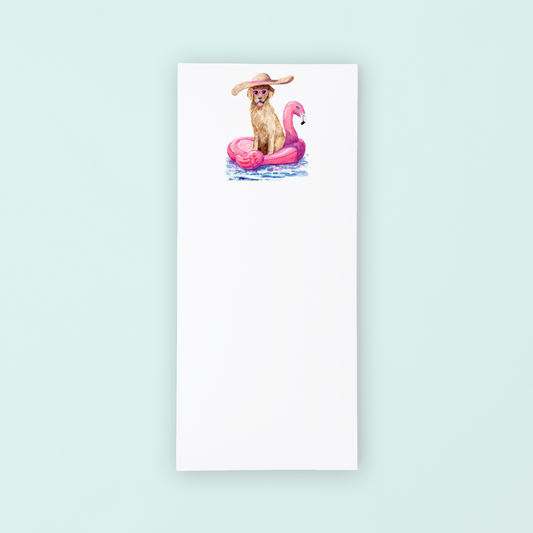 Pool Dog Lists Pad