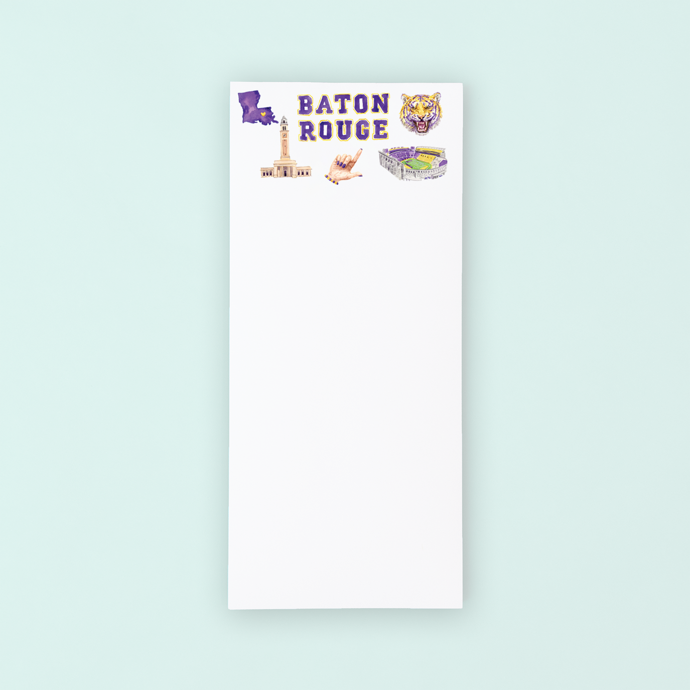 Baton Rouge Pattern Listpad