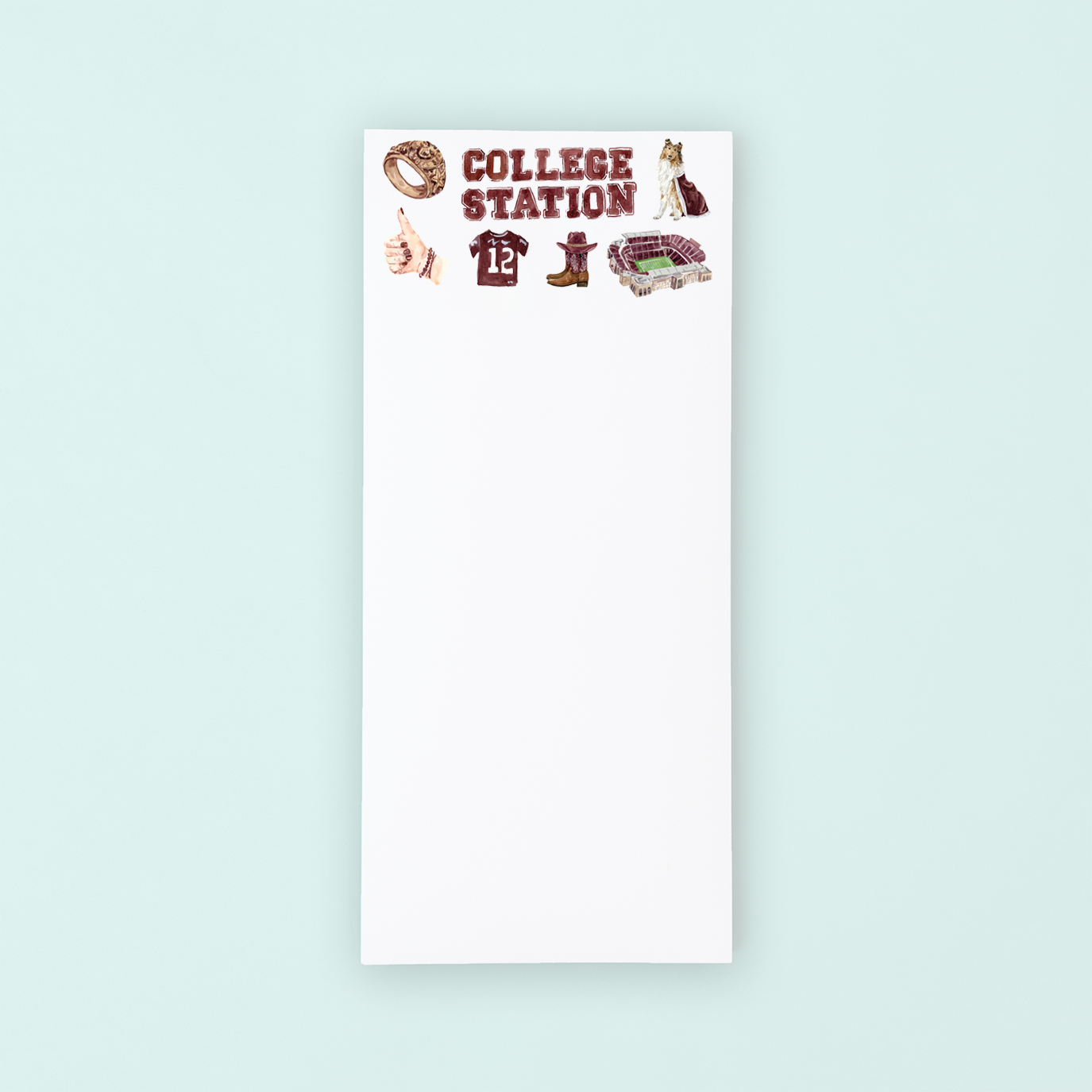 College Station Pattern Listpad