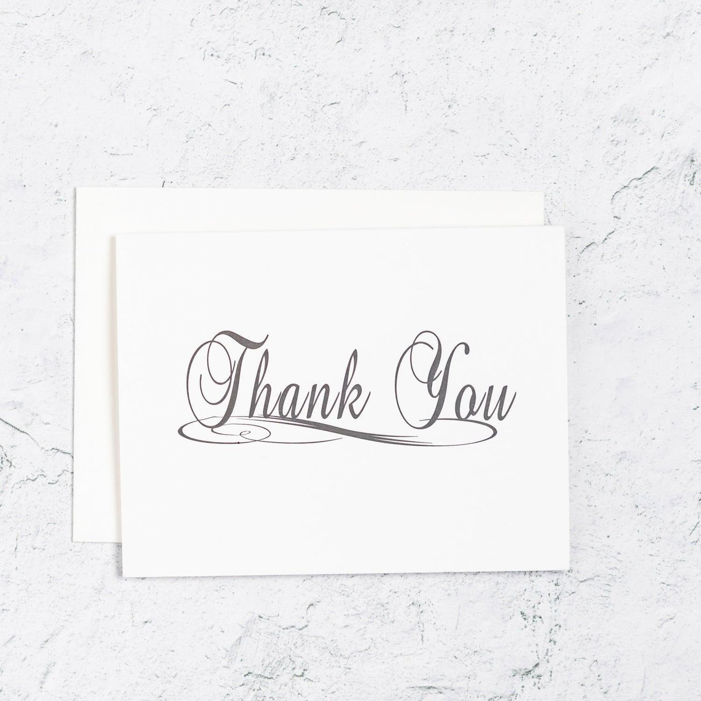 Traditional Scripted Thank You Boxed Notes