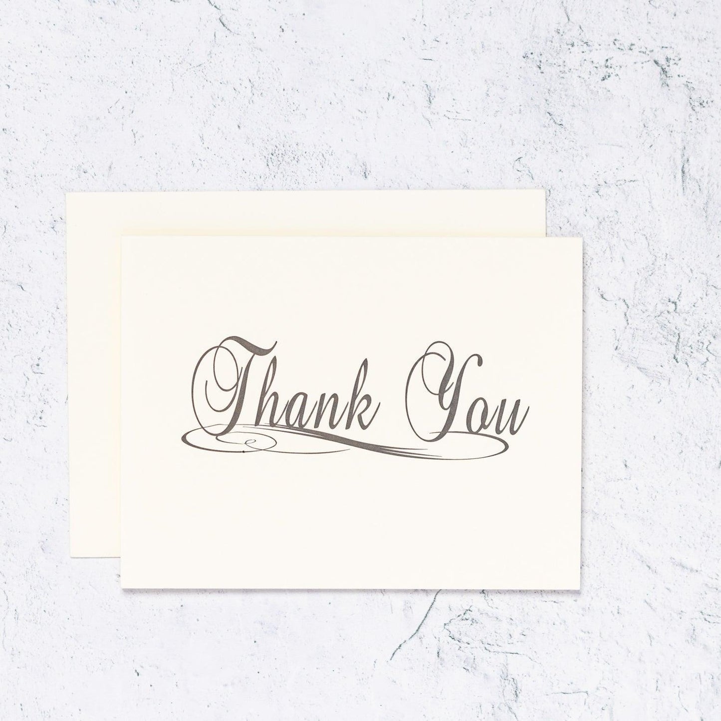 Traditional Scripted Thank You Boxed Notes