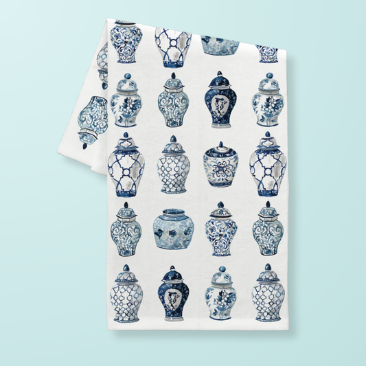 Ginger Jars Tea Towel