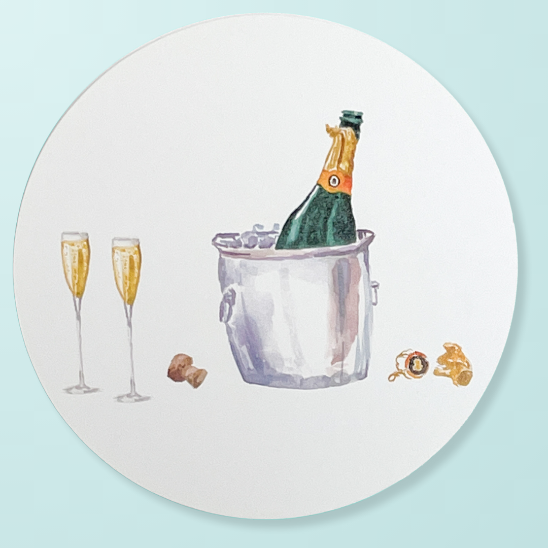Champagne Celebration Coaster Set