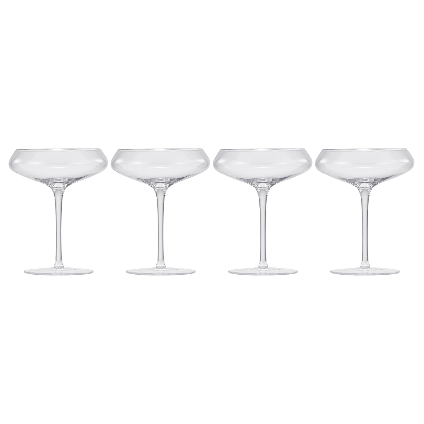 Spritz Champagne Coupe, Cocktail Glassware, Set of 4
