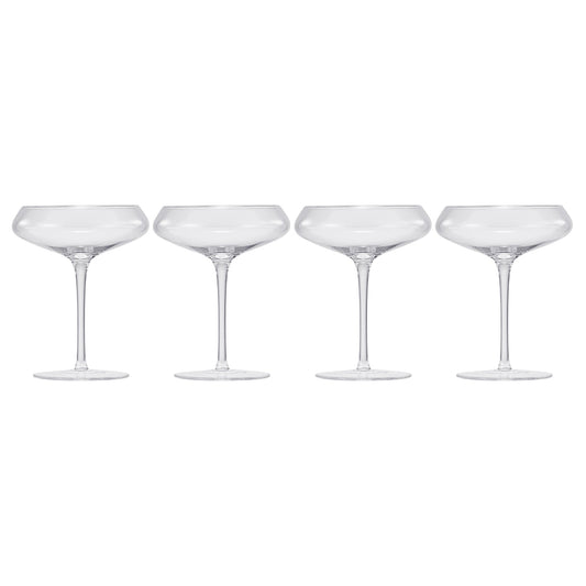 Spritz Champagne Coupe, Cocktail Glassware, Set of 4