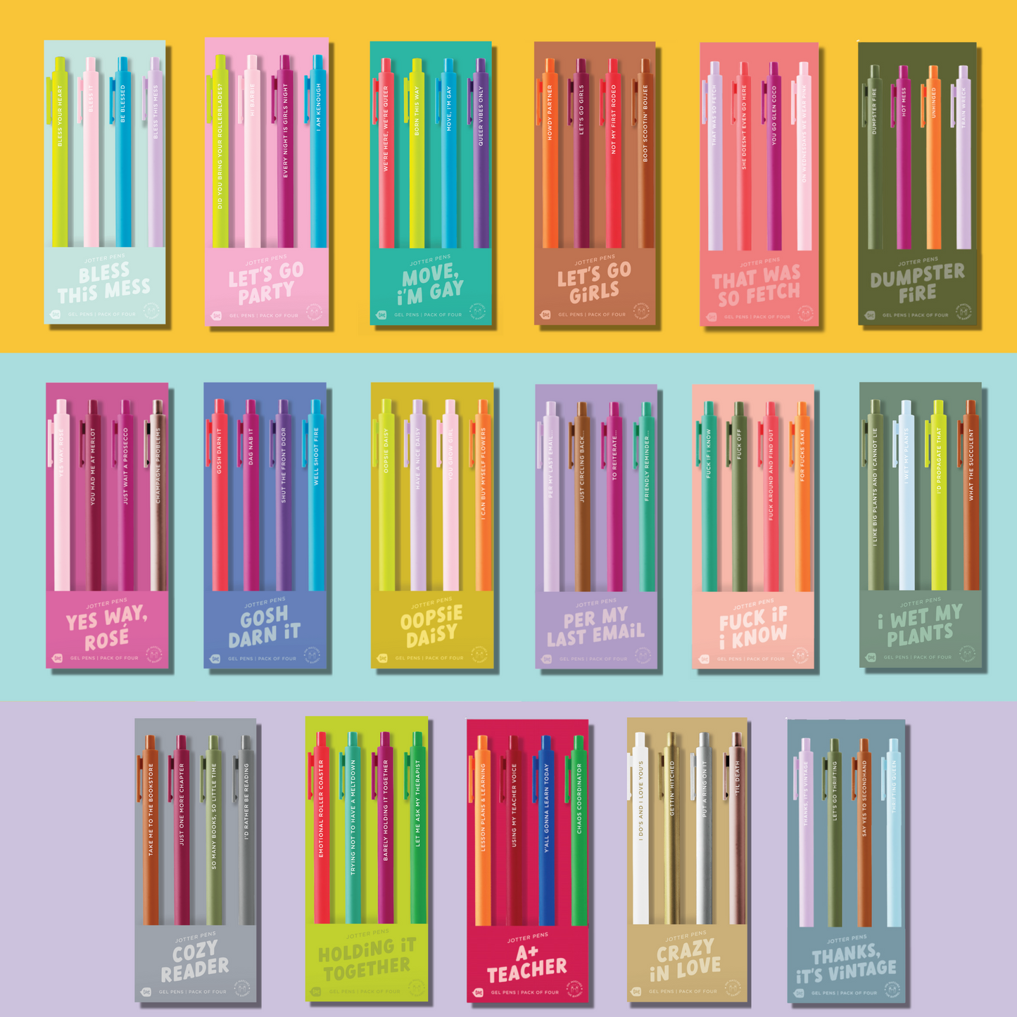 Jotter Sets 4 Pack