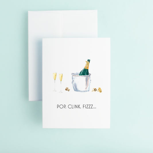 Champagne Celebration "Pop. Clink. Fizzz"