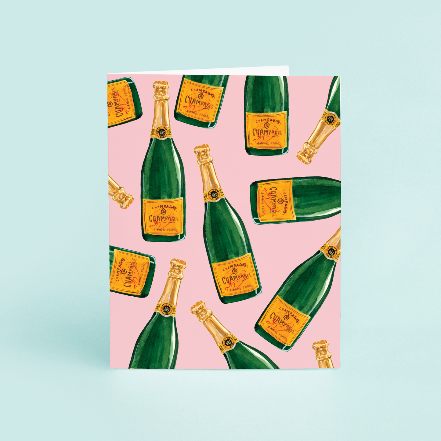Champagne Bottles - Pink