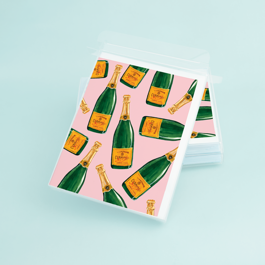 Champagne Bottles - Pink