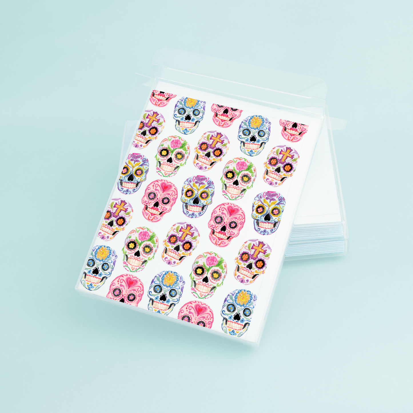 Colorful Sugar Skulls