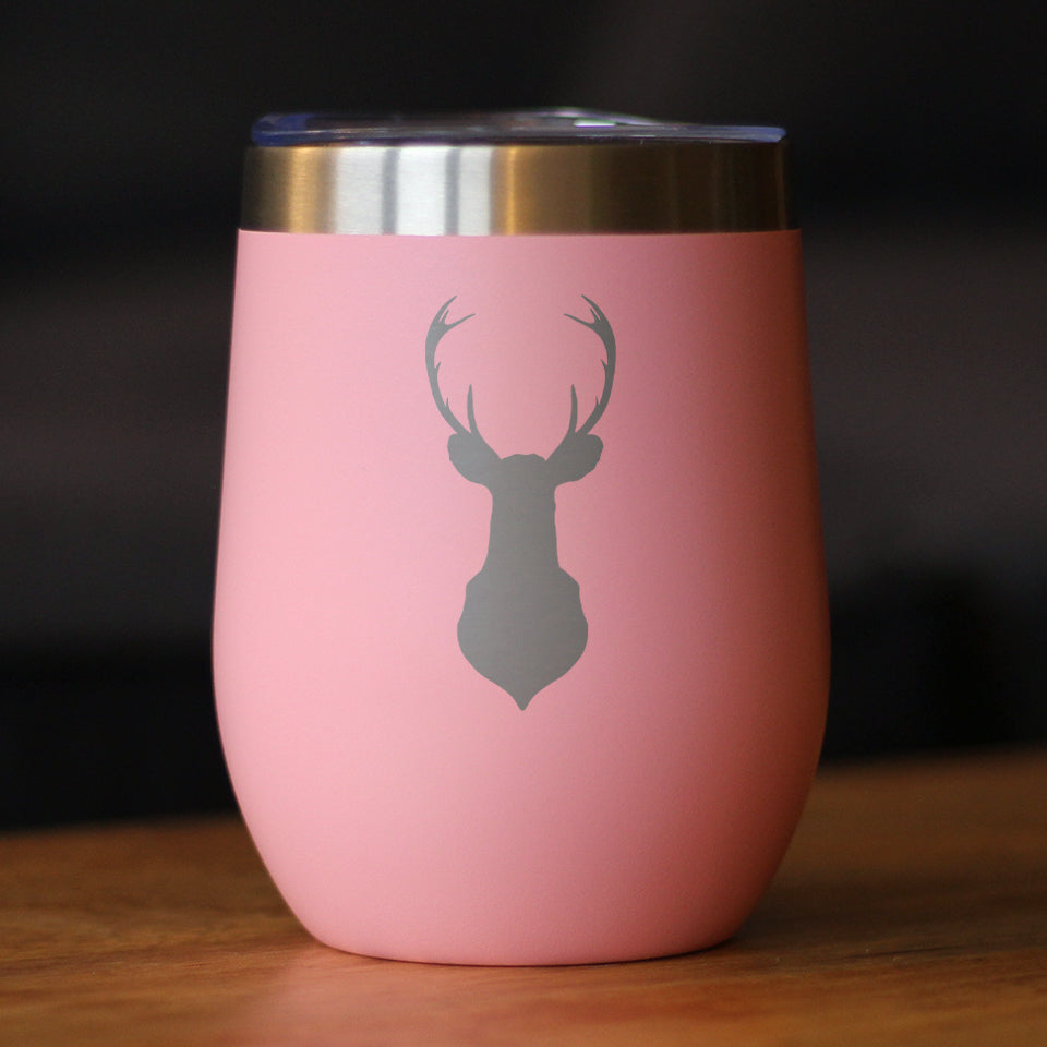 Deer Head - Wine Tumbler