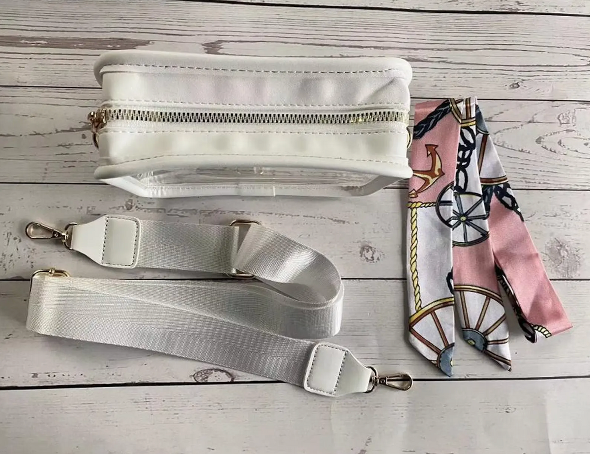 Wake Forest Beaded Purse Strap | Go Deacs Game Day Bag Strap