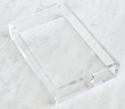 Tall Acrylic Notepad Holder