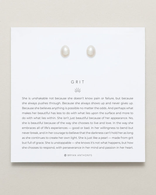 Grit Bold Stud Earrings