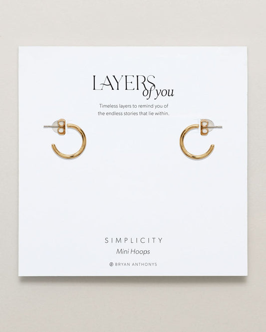 Simplicity Mini Hoop Earrings