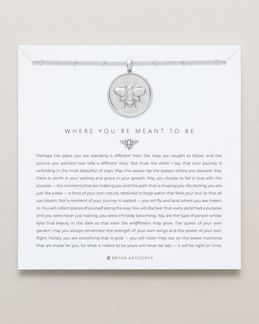 Where You're Meant to Be Necklace