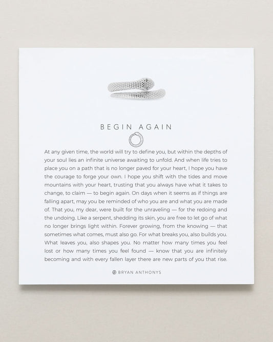Begin Again Ring