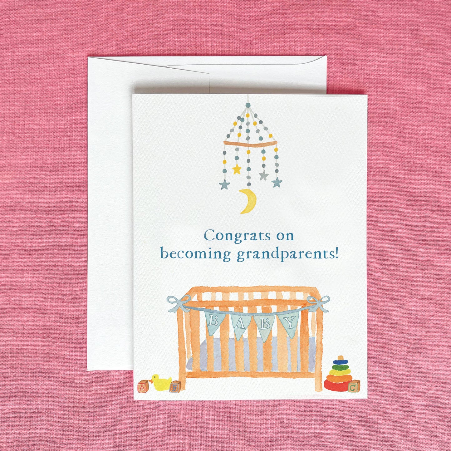 New Grandparents Greeting Card | Congrats on Grandchild Card