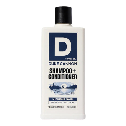 Duke Cannon Shampoo + Conditioner - Midnight Swim