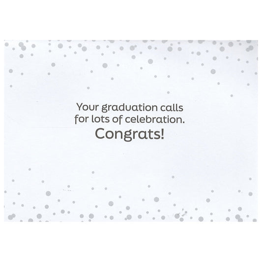 Celebration Sparkle - Graduation Card