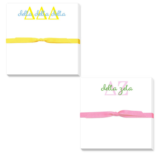 Sorority Notepads