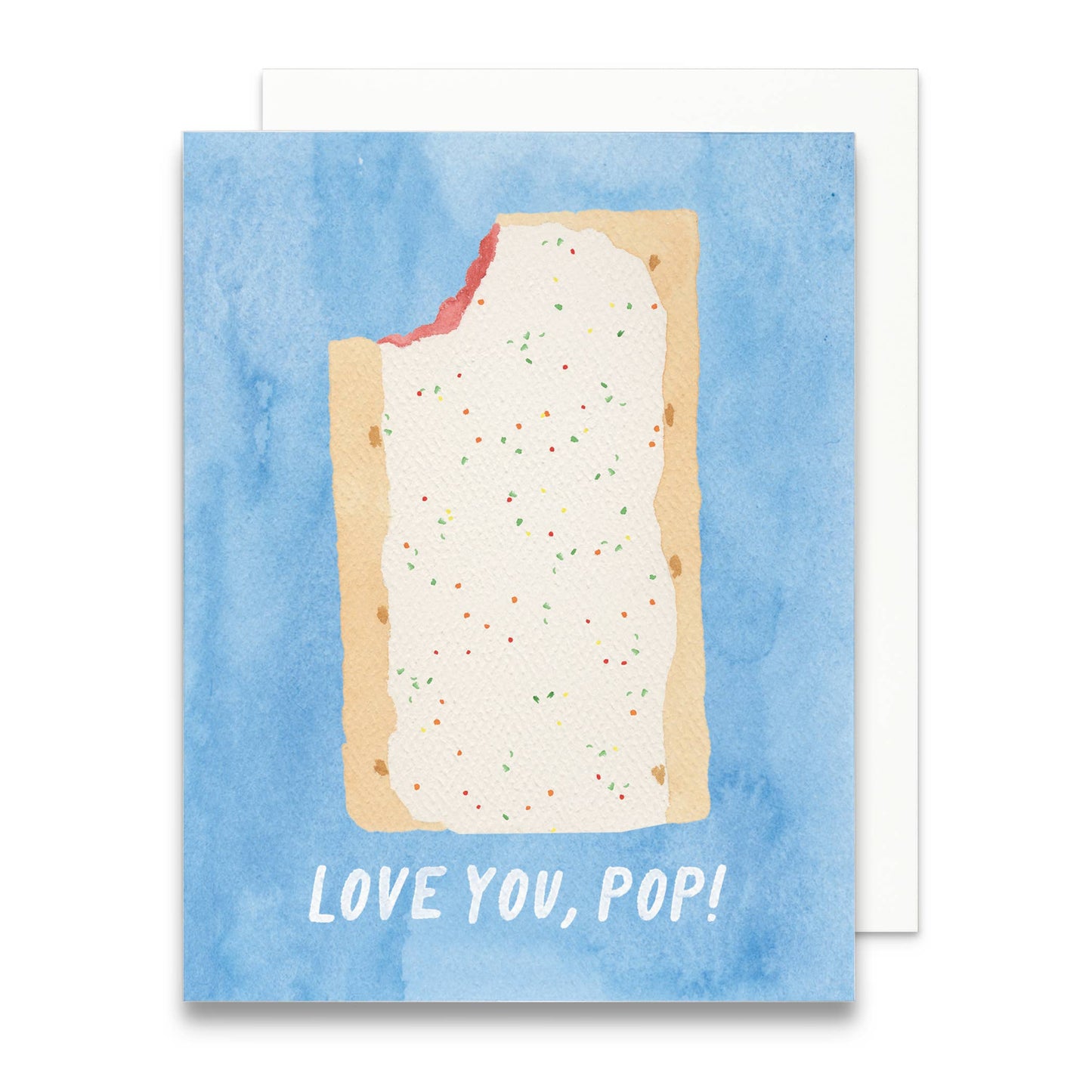 Love You Pop Greeting Card | Toaster Pastry Fathers Day Card