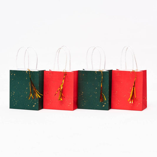 Red and Green Fleck Treat Bags