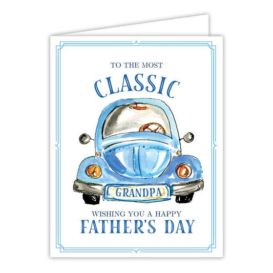 "To The Most Classic Grandpa" Father's Day Greeting Card
