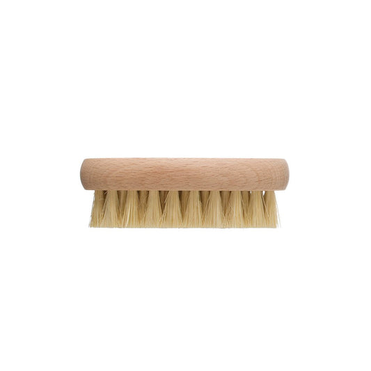 4-1/4"L Tampico & Beech Wood Vegetable Brush, Natural