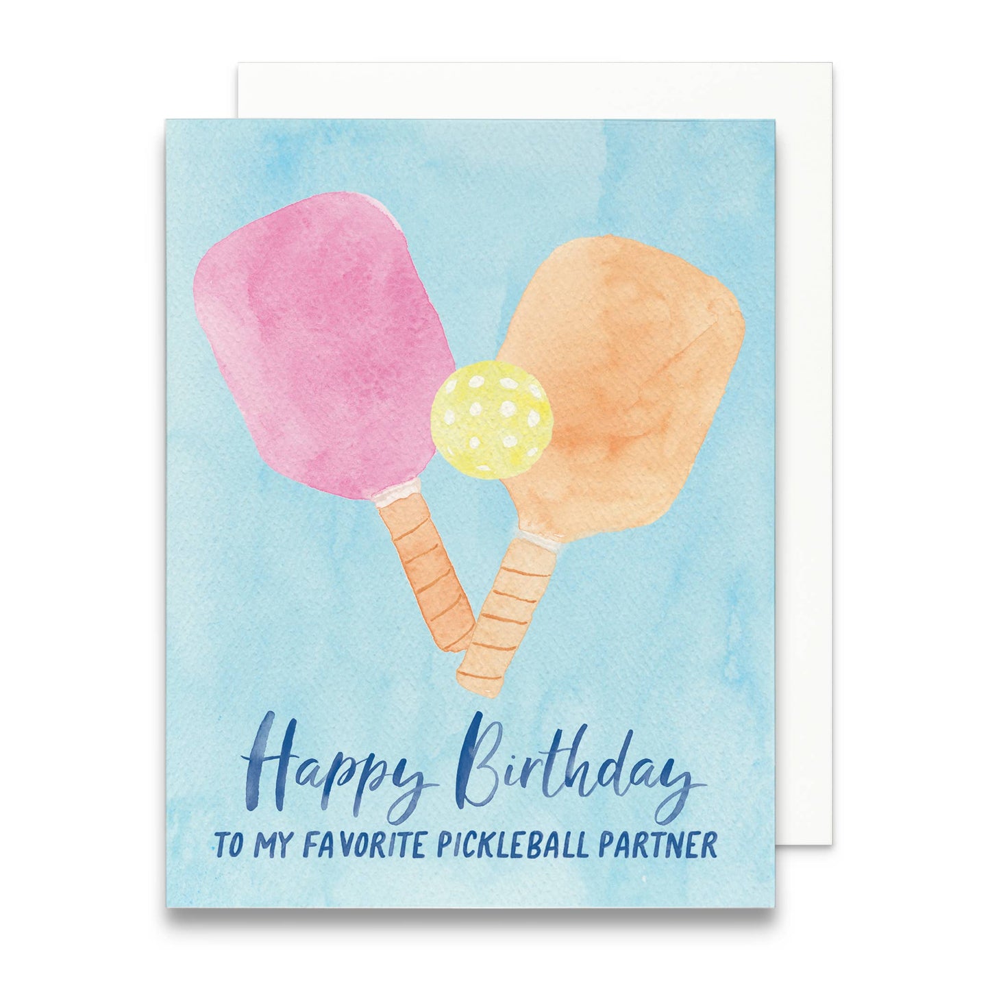 Pickleball Birthday Greeting Card | Pickleball Birthday Card