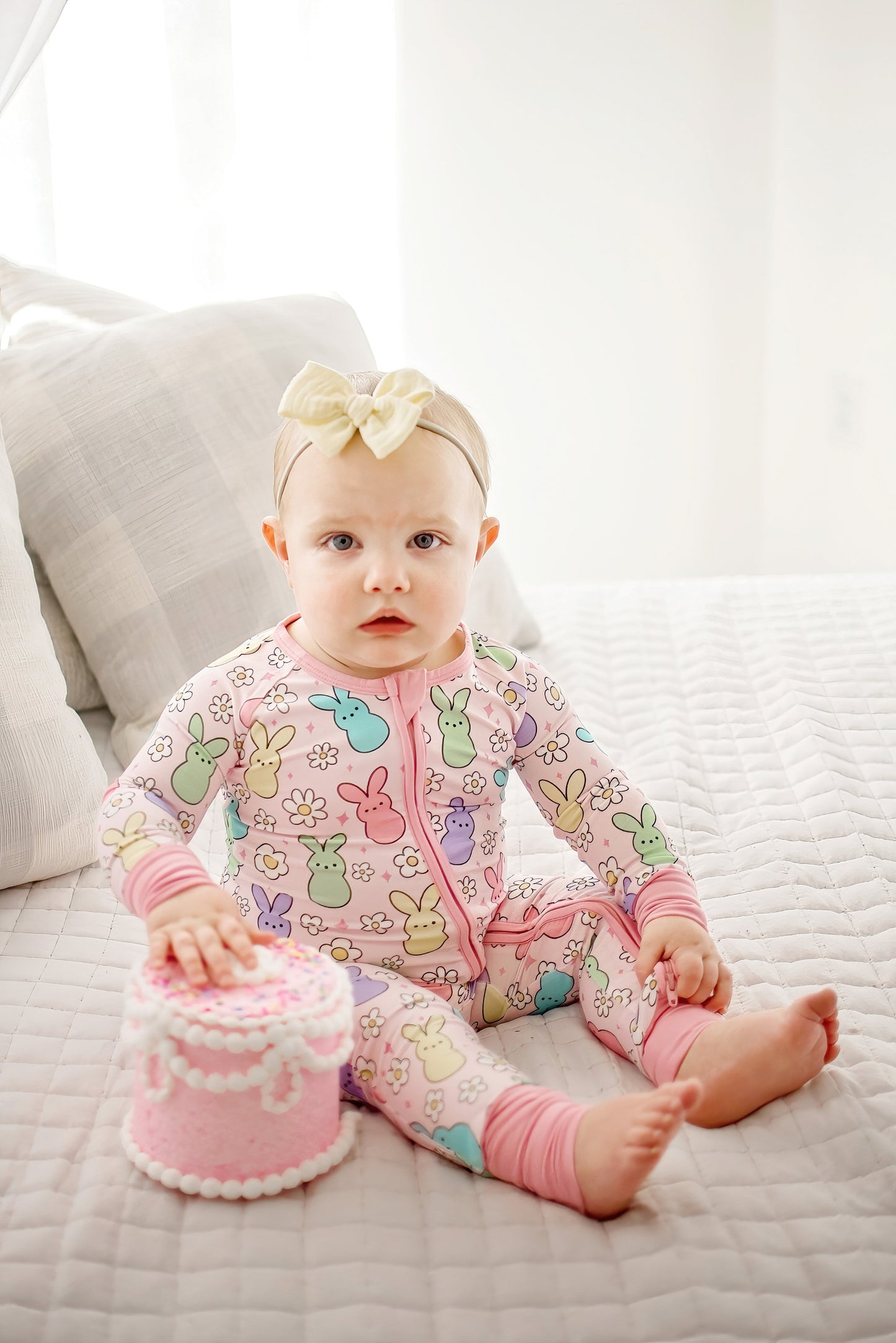 Easter Peeps | Bamboo Convertible Zippy Romper