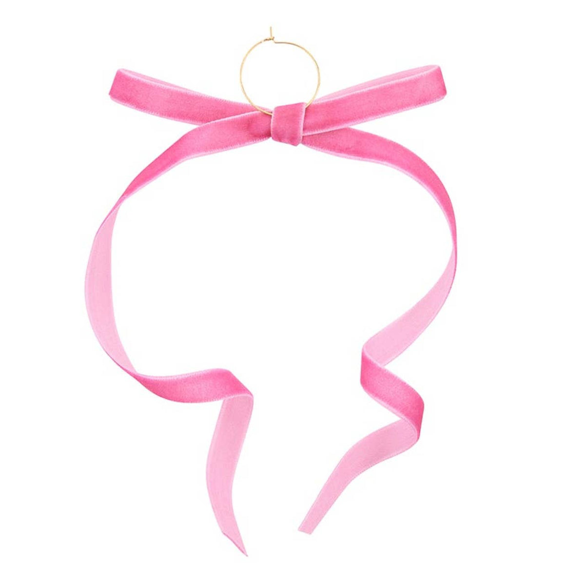 Velvet Bow Wine Charms - Set of 6