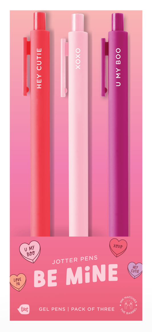 Jotter 3 Pack - Valentine's