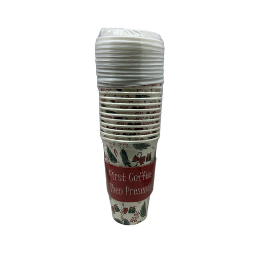 Holiday Hot Cups - First Coffee Then Presents