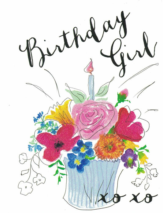Notion - Birthday Girl Birthday Card